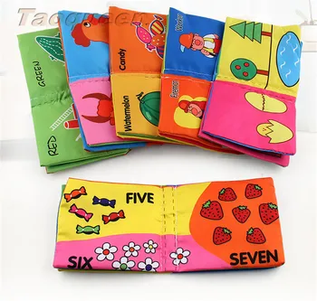 

Taoqueen Baby Rattles Mobiles Toy Soft Animal Cloth Book Newborn Stroller Hanging Toy Bebe Early Learning Educate Baby Toys