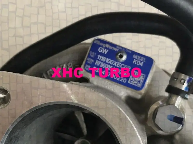 Новый подлинный Турбокомпрессор BORGWARNERS K04 53049700220 1118100XEC42 Turbo для Great Wall HAVAL H7 H8 H9 WEY VV6