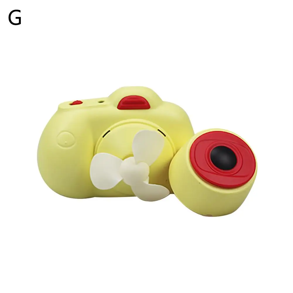Gray Cartoon Portable Camera-shape USB Fan Handheld Mini Fans Children Toys Summer Suppliers - Цвет: Gray