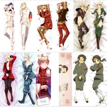 Подушки с аниме Hetalia Axis powers Ludwig Beillschmidt декоративные мужские наволочки для подушек Dakimakura наволочки обнимающие тело