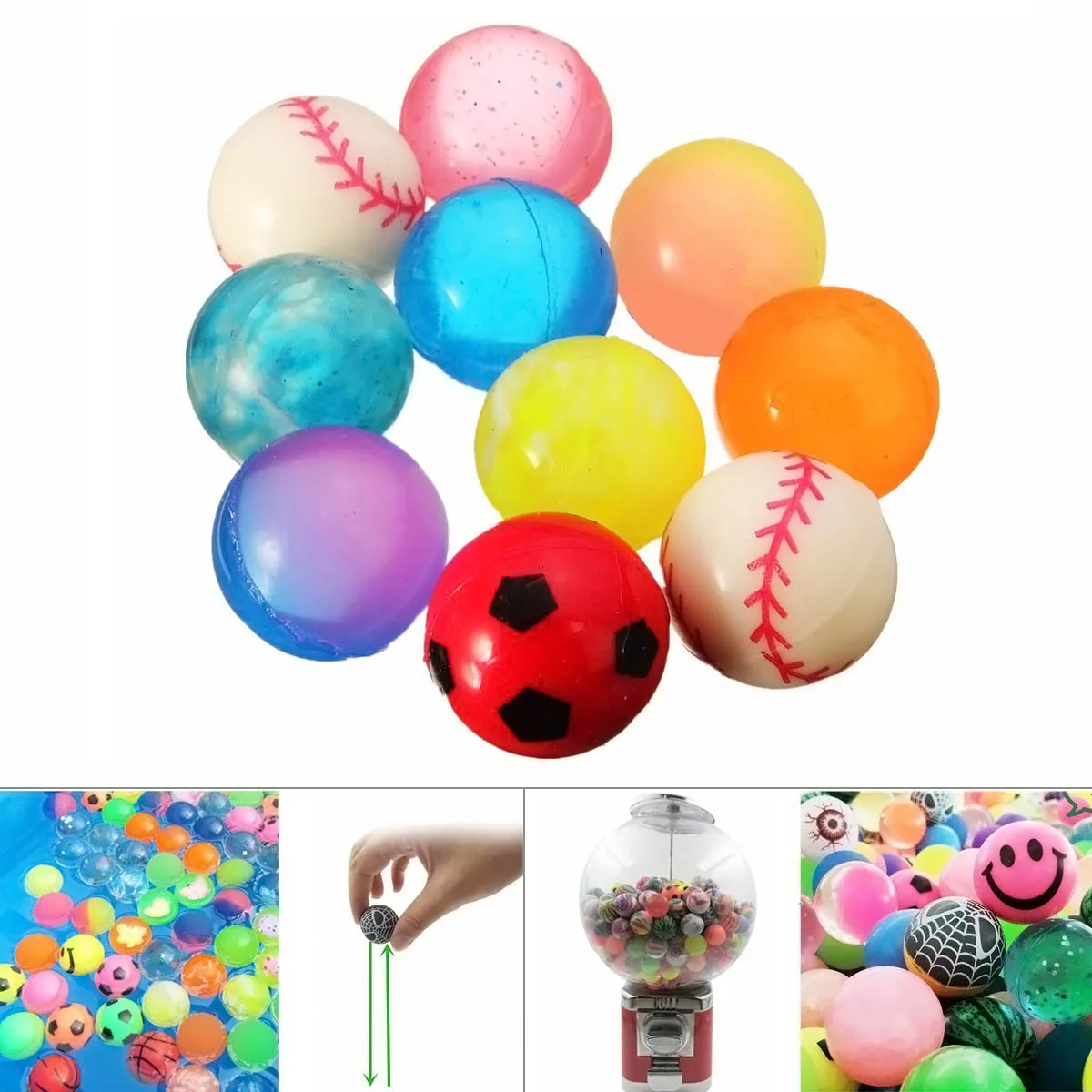 Новое поступление 10 шт. красочные 27 мм надувной Jet шары Детские игрушки для Pinata грабить вечерние мешок чулок наполнителей для отдыха Time88 YJS
