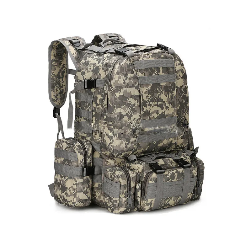 

New Unisex 3D Military Rucksack High Capacity Camouflage Backpack Bag Supplies LT88