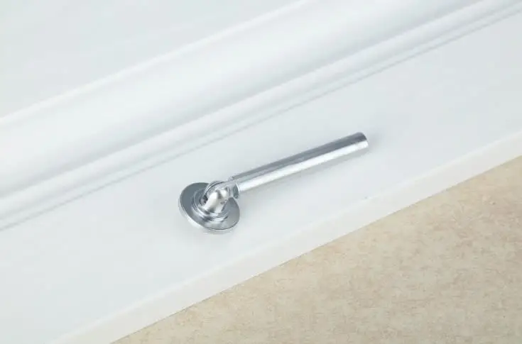 Envío rápido cromado de aleación de Zinc de Color plata manija del Gabinete perilla de puerta artístico chino de Hardware de muebles de estilo