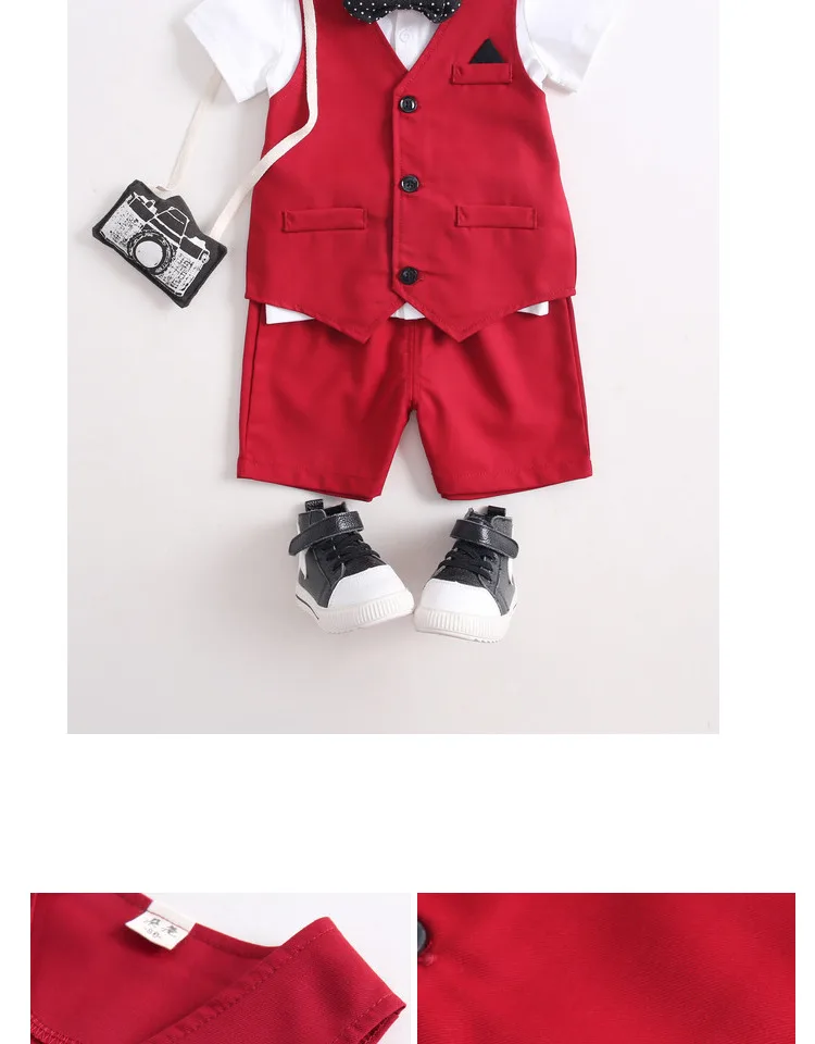 red baby boy clothes
