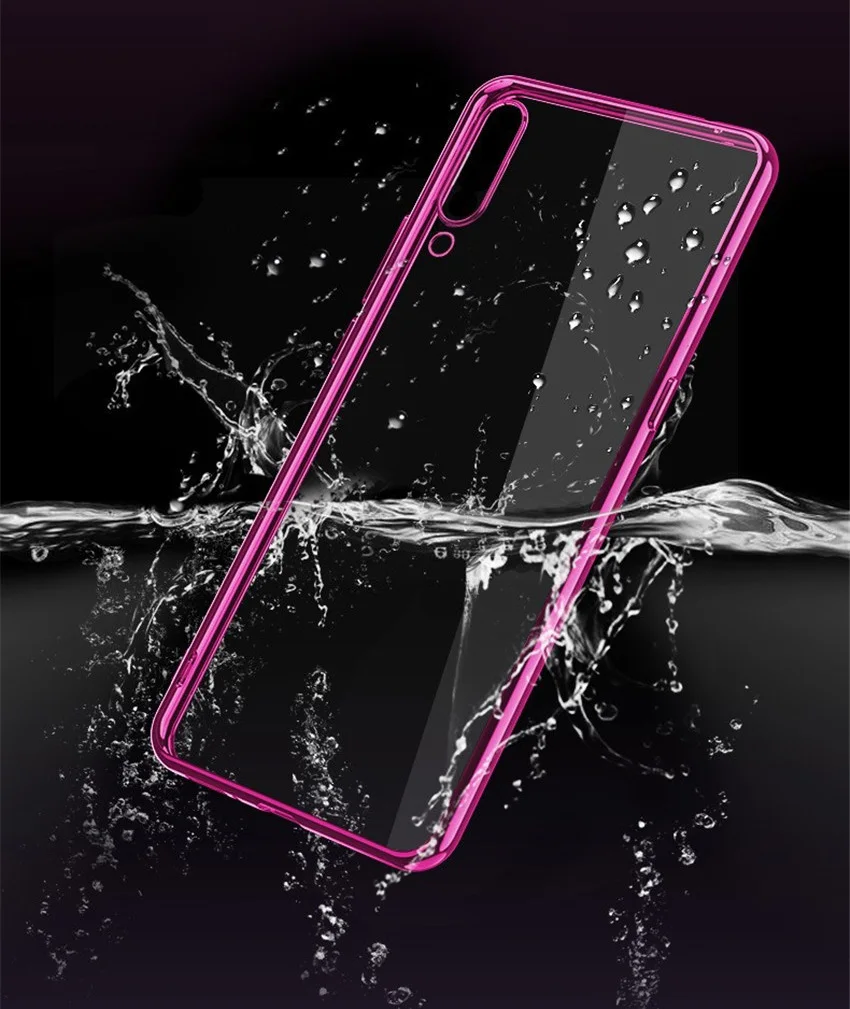For Xiaomi Mi 9 Case 3D Laser Plating Bumper TPU Soft Clear Cover For Xiaomi Mi 9 SE Xiomi Mi9 Transparent Phone Cases (4)