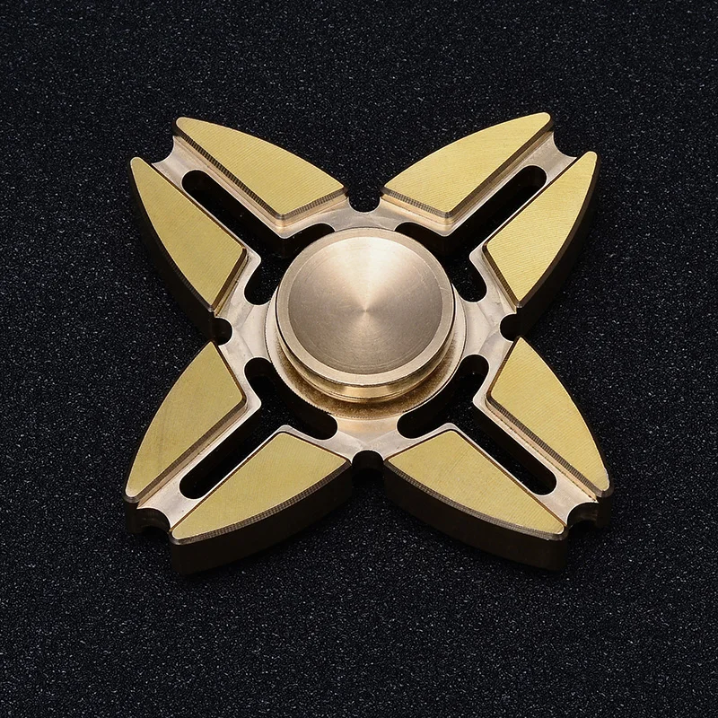

Copper fidget spinner more than 200s Lasting rotation Low noise High Speed Fine craft hand spinner #T008