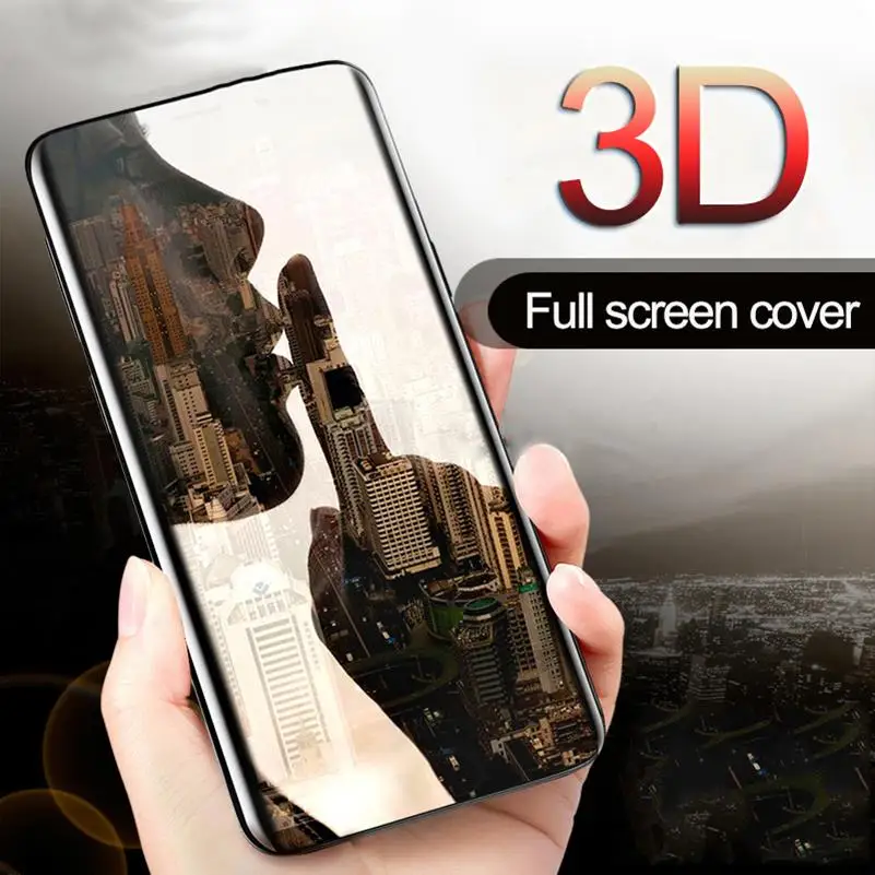 

Full film Tempered Glass for Samsung Galaxy S9 S8 S10 Plus 3D Screen Protector Anti Scratch for Samsung Note 9 8 S6 S7 Edge