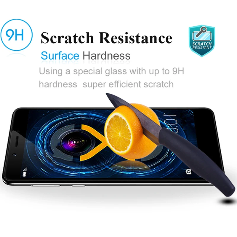 Для Huawei Honor 6c pro Полное покрытие защитный стеклянный чехол Защита для экрана
