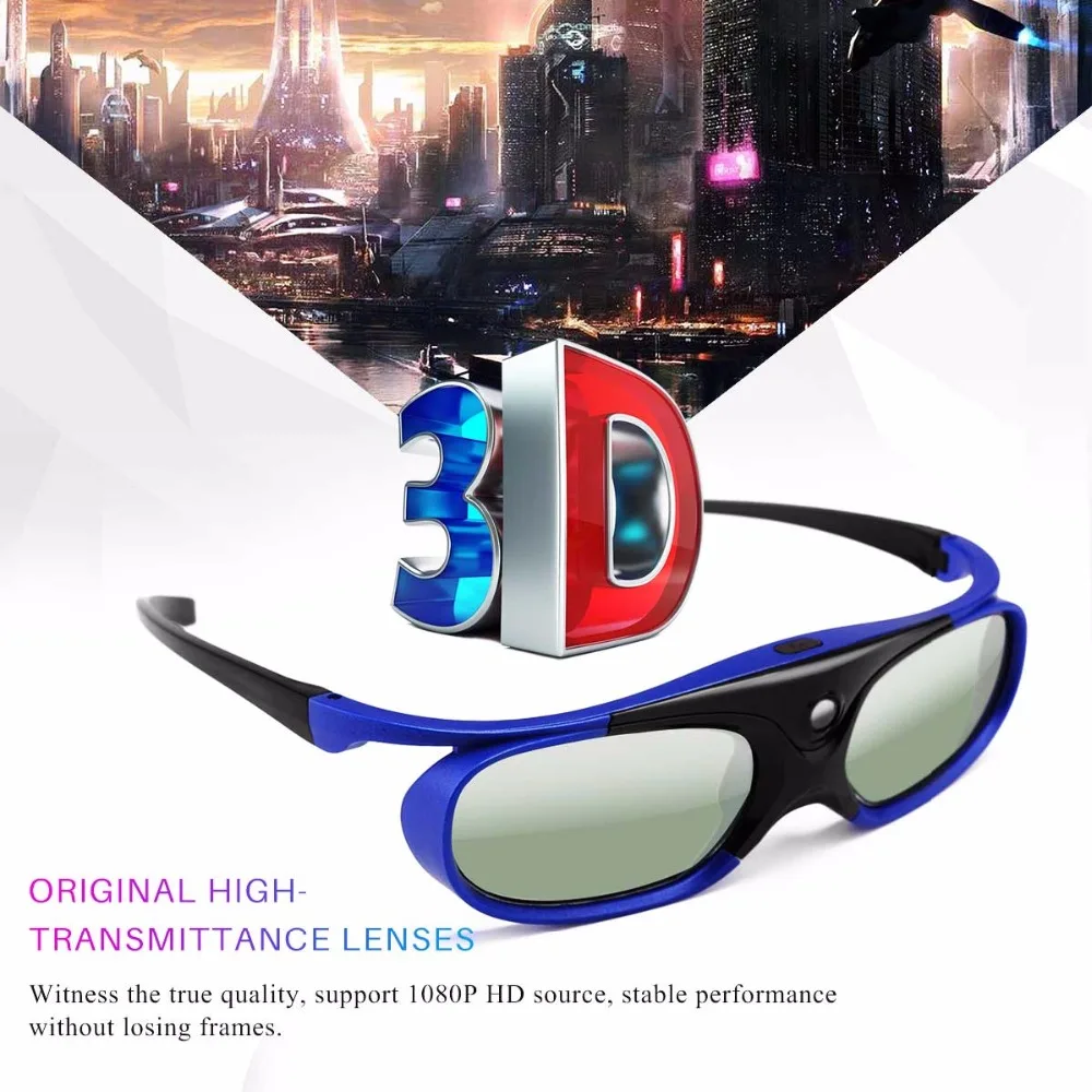 Fornorm-Original-Active-Shutter-Rechargable-3D-Glasses-1pc-For-Xgimi-Z3-Z4-H1-Nuts-G1-P2 (1)
