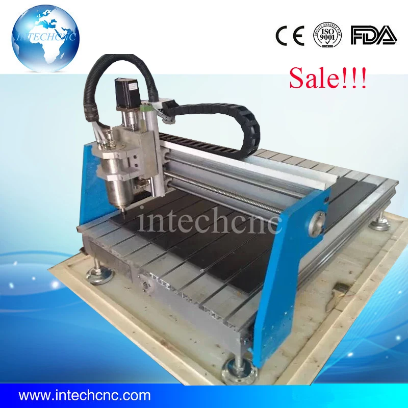 Высокоэффективный 4 осевой фрезерный станок ЧПУ LFG6090 Intechcnc алюминиевый cnc