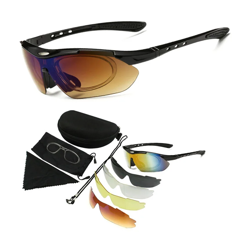 Outdoor Sport Hiking eyewear Camping Hunting Tactical Goggles Cycling