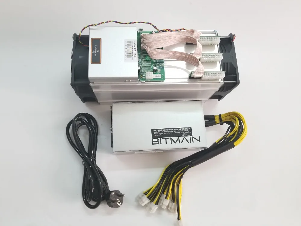 Новый AntMiner S9j 14 5 T Биткоин Майнер BITMAIN 1800W PSU Asic BTC BCH Шахтер лучше чем Antminer S9 S9i 13T 13 14T