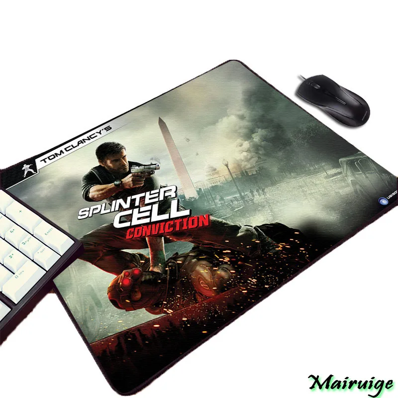 

Mairuige High Quality Small Rubber Gaming Mousepad Splinter Cell Hot Video Game Diy Pc Table Gamer Player Mouse Play Pad Mat