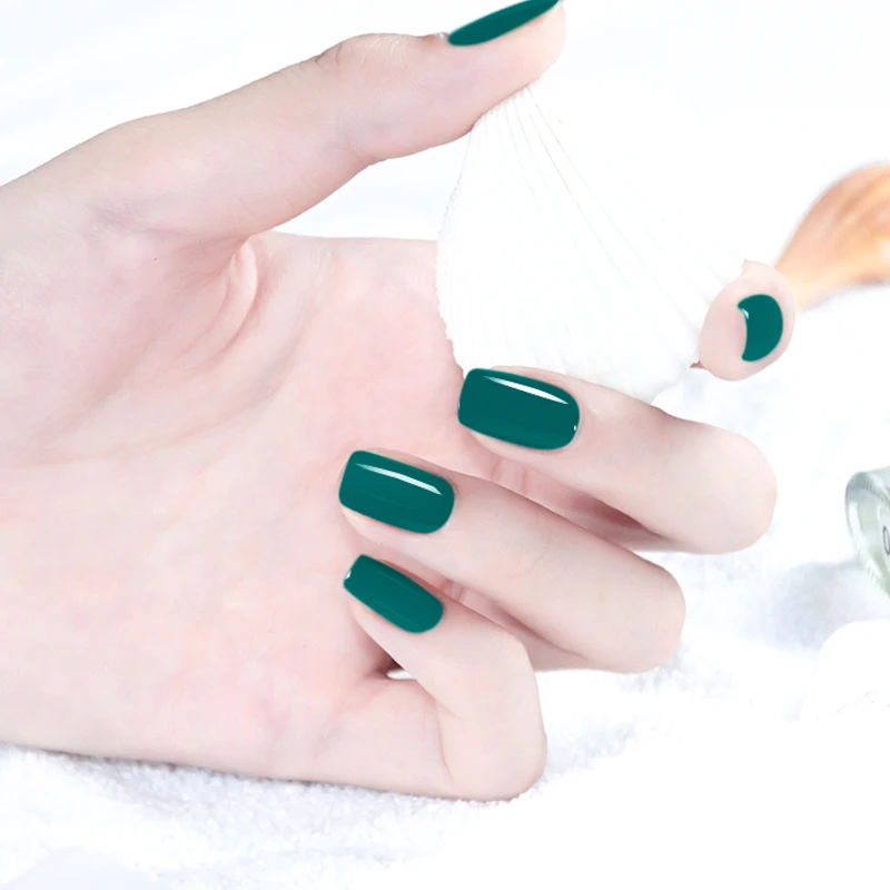 15ml зеленая серия маникюр лак для ногтей