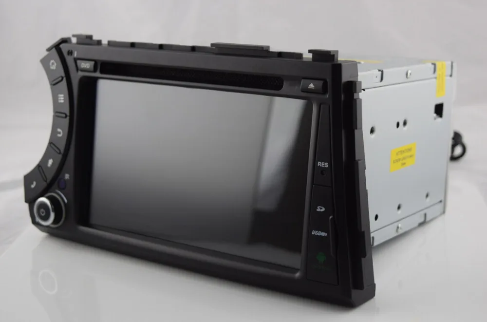 Best Android 9.0 4G RAM 64G ROM DSP IPS AV Output CAR GPS For Ssang yong Ssangyong Actyon Kyron dvd player radio screen receiver 2