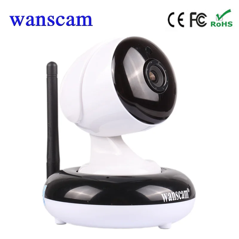 Wanscam HW0049 Wireless Wifi Surveillance IP Camera Wireless P2P East to Install Baby Monitor Support 128G TF card Pan/Tilt wanscam hw0021 p2p home wifi surveillance camera wireless pan tilt support tf card recording up to 128g