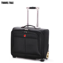 Travel tale 18 дюймов для мужчин кабина чемодан ноутбук занят на борт для переноски на сумка тележка на колесах
