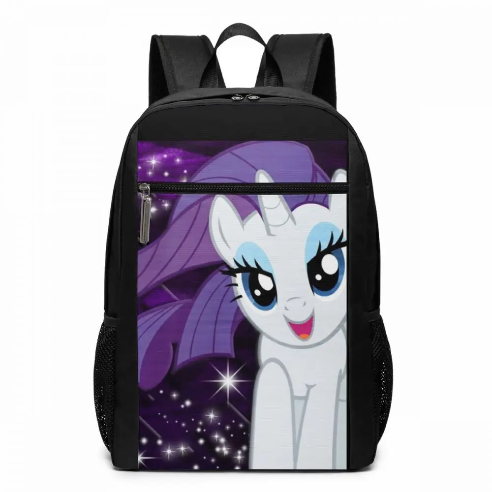 

My Little Pony Backpack Rarity Backpacks Multifunctional Student Bag Pattern University Trend Man - Woman High quality Bags