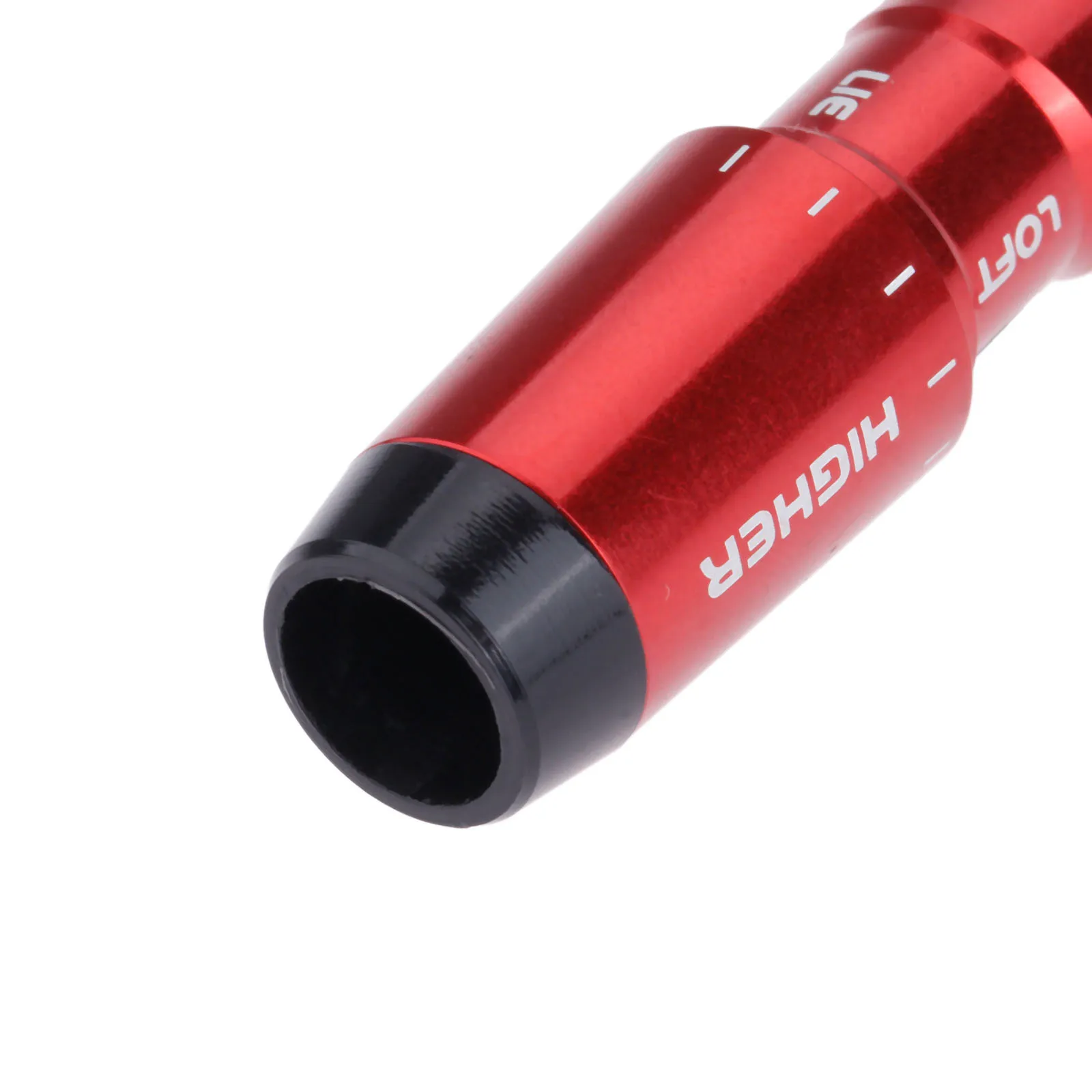 Красная алюминиевая Гольф муфта соединительного адаптера Замена для Taylormade M1 размер драйвера 0,335 рукав вала 2 градусов регулировки