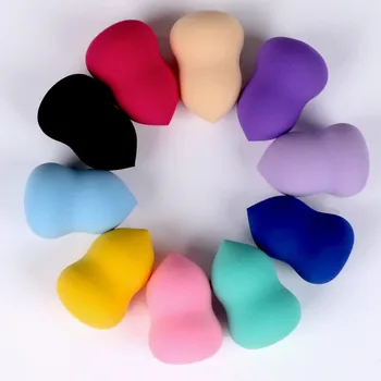 

HZM rose Red Makeup Foundation Make Up Sponge Puff Cosmetics Powder Soft Cheap Cosmetics Makeup Sponge Beauty Tools Gifts YA238