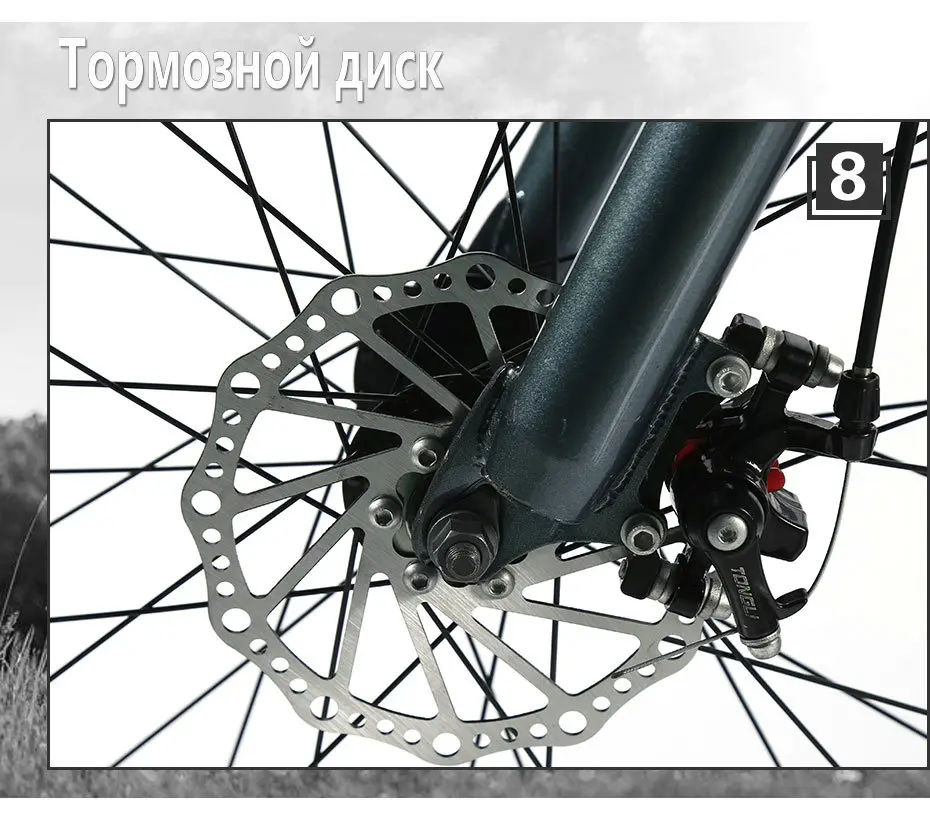 Excellent Love Freedom High Quality Bicycle 21/24 Speed Mountain Bike 26 Inch 4.0 Fat Tire Snow Bike Double disc Shock Absorbing Bicycle 10