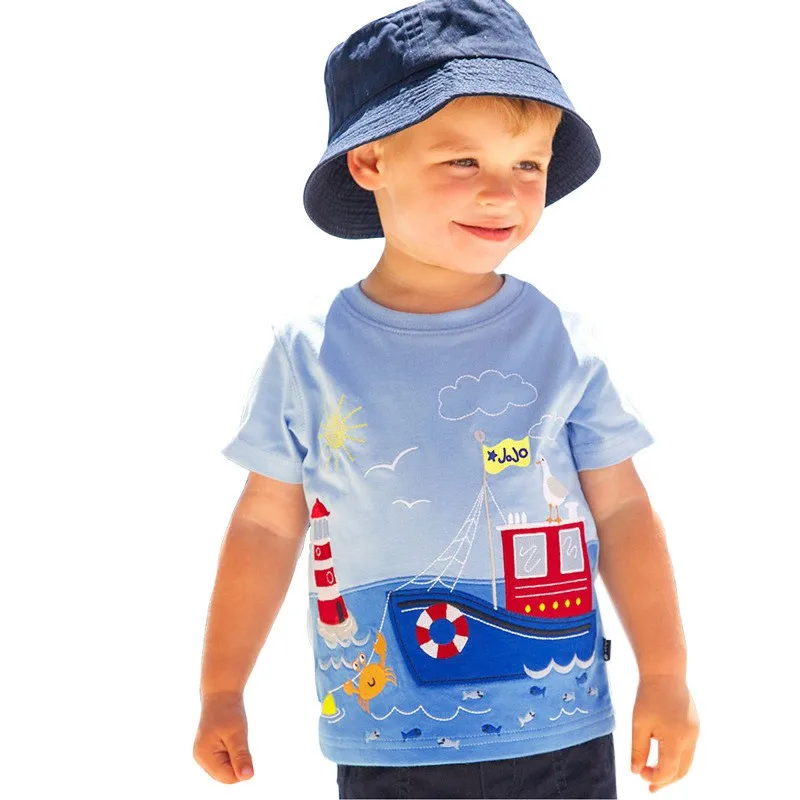 Cute Baby Boy Shirt Newborn Baby Boys Girls Clothing Summer T Shirt