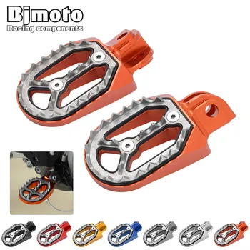 

Pair FX CNC Dirt Bike Foot Pegs Footrest Shark Teeth For KTM Husqvarna 85cc-530cc All 2005-2015 TC FC TE FE TX KTM SX SXF EXC