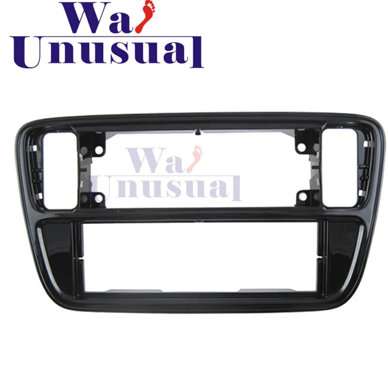 1DIN Высококачественная панель автомобильного радио для 2012 VW Up/ 2013 Skoda Citigo Piano Black