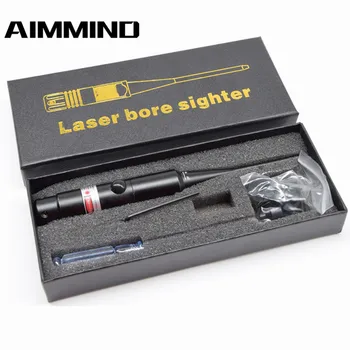 

Laser Boresighter Red Dot Laser Sight with On / Off Knob 8 Expandable Adapters Hunting Outdoor Equipment Red Dot Laser