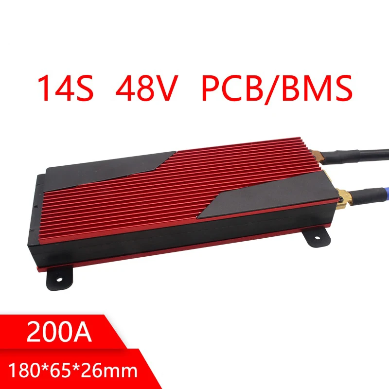 14s battery pcm bms 200a e-bike li-ion management system 48v With Balance | Электроника