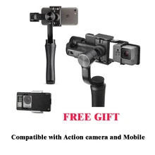 ZHIYUN SMOOTH Q Handheld 3 Axis gimbal stabilizer action camera sjcam selfie 3 axis gimbal steadicam for iphone Sumsung Gopro YI