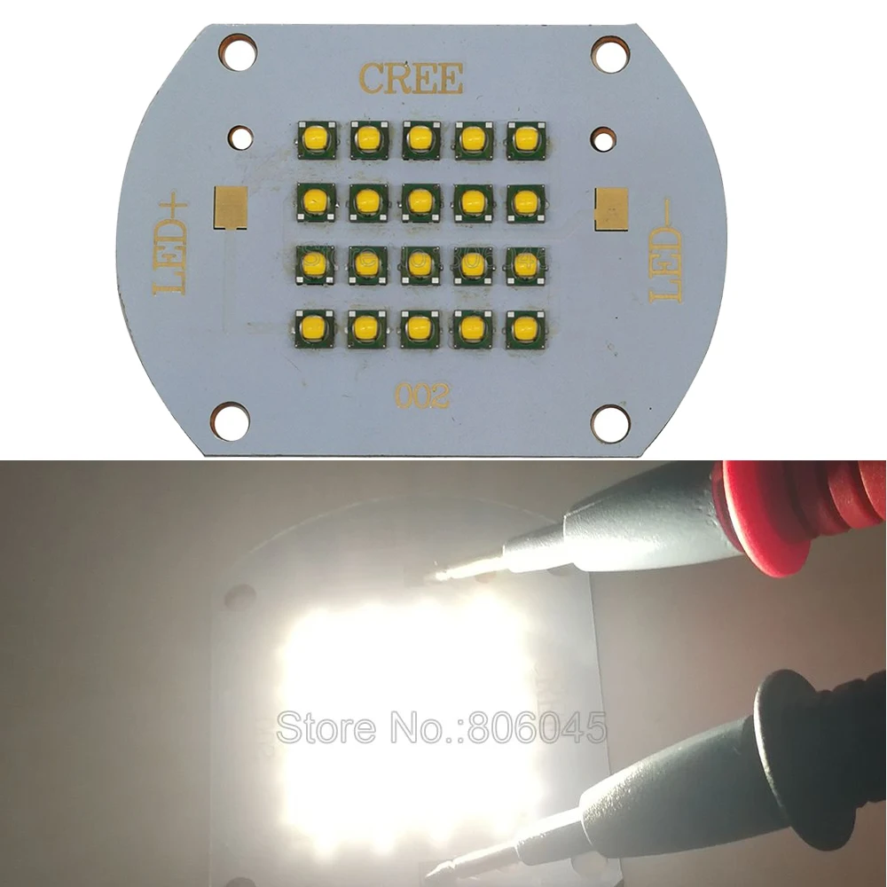 Cree XLamp XP G XPG R5 100 Вт теплый белый 3000 3200 к 30 36 в 3000ма Высокая мощность Светодиодная