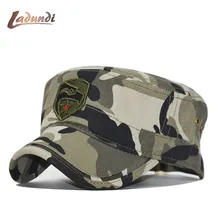 Высококачественная военная шляпа мужская темно-синяя кепка Snapback Орел плоская кепка s Камуфляж Охота Рыбалка шляпа папы костяная камуфляжная уличная Кепка s