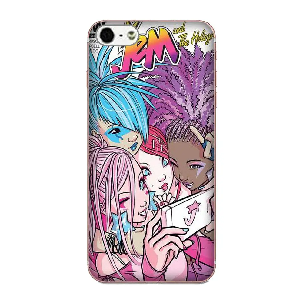 Diy Роскошный чехол для телефона Jem и голограммы 7 Galaxy A3 A5 A7 On5 On7 2015 2016 2017 Grand Alpha G850 Core2
