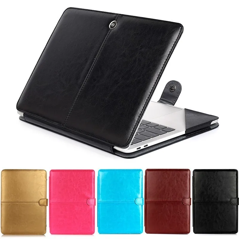 

High Qulity PU Leather Case for MacBook Pro Air 13.3 11 15 inch Full Cover Bag for MacBook Retina 12 13 15 inch A1370 A1466