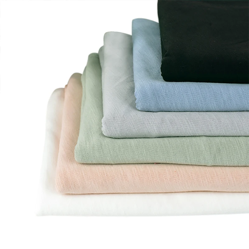 

Eco-friendly breathable 40s slub cotton fabric single jersey for t shirt thin fabric for Summer K302626