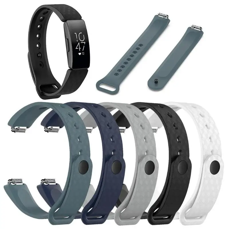 TPE 3D ремешок для часов с узором ремешок Пряжка для Fitbit Inspire/Inspire HR L новое высокое качество выбор из пяти цветов
