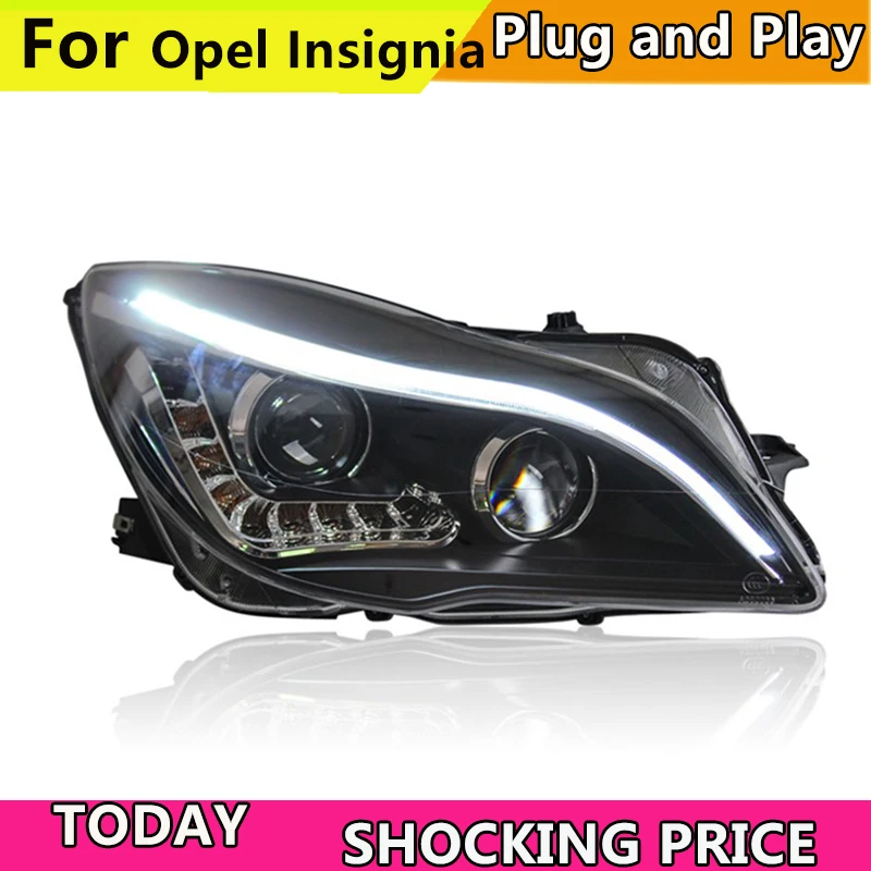 Car Styling For Buick Regal headlights For Opel Insignia head lamp led DRL front light Bi-Xenon Lens xenon HID KIT 2014-2016 Car Styling For Buick Regal headlights For Opel Insignia head lamp led DRL front light Bi-Xenon Lens xenon HID KIT 2014-2016