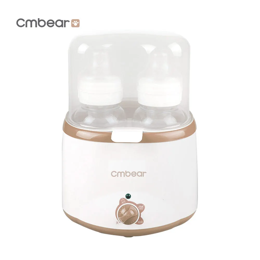 

Cmbear Practical Double Bottle Electric Warmer Sterilizers Warming Reheat Sterilization Bottle Baby Food Warmer Warm Milk Device
