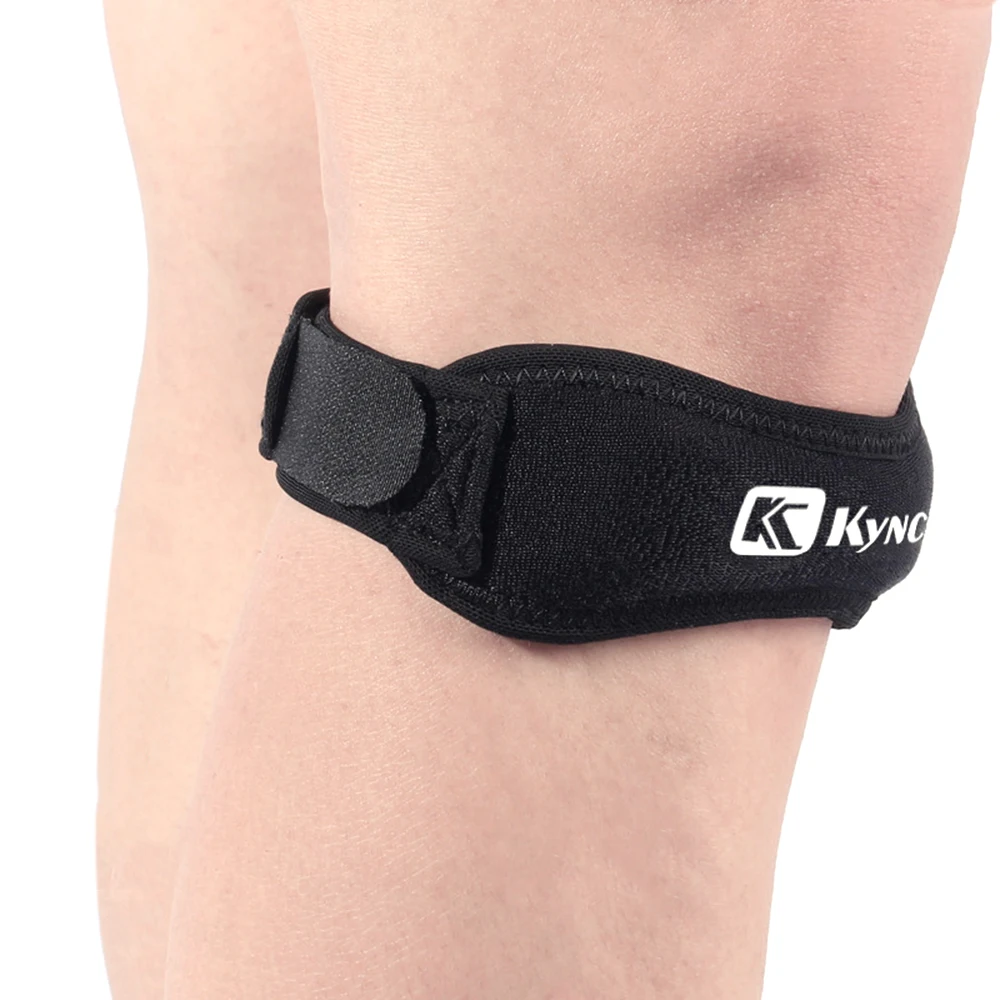 

1PC Adjustable Knee Patellar Tendon Support Strap Band Knee Support Brace Pads for Outdoor Sport Rose Red Sports Support
