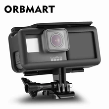 ORBMART Protective Housing Case Frame + 2300 mAh Durable Battery Inside Power Bank For Gopro Hero 5 6 Black Action Sport Camera