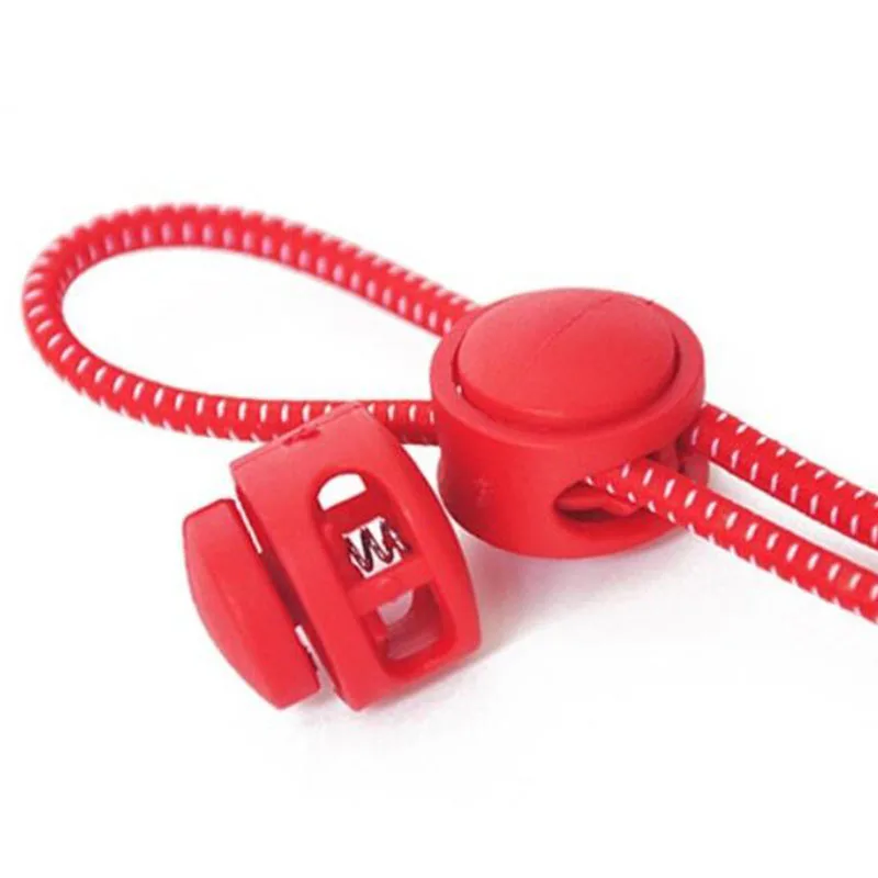 1 Pair Shoelaces Unsiex No Tie Locking Round Shoelaces Elastic Shoelace Sneaks Shoe Laces Fit Strap For Boys And Girls Wholesale (16)