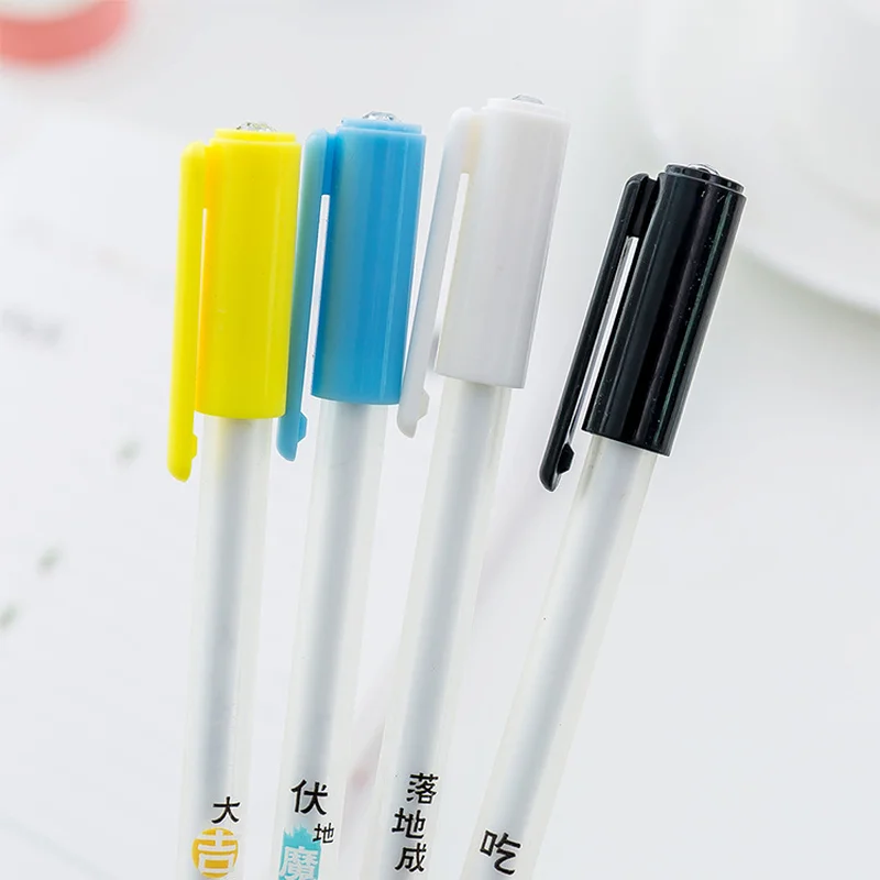 neutral pen big simple pen 0.5 mm student exam black writing School Supplies