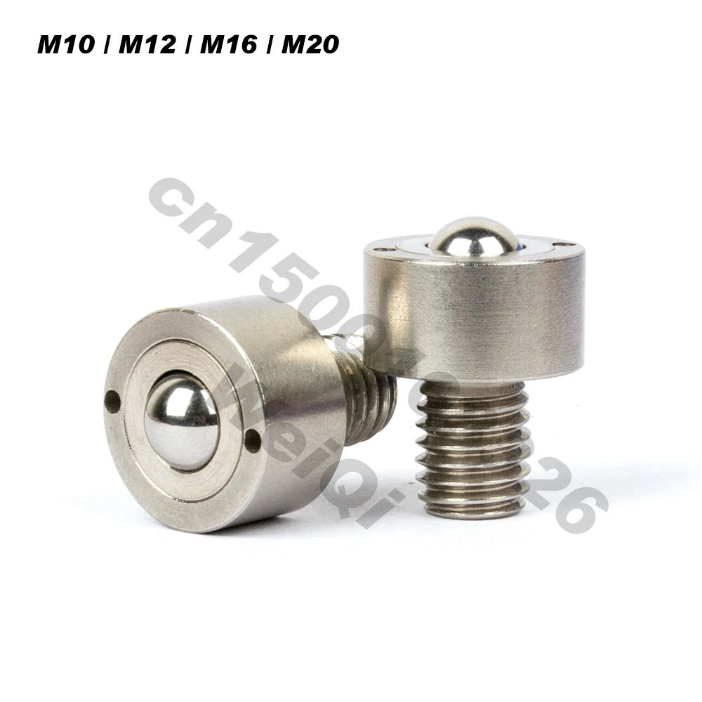 

Autonmation Conponents,Ball rollers ,round head ,stud type ,304 stianless steel body,M10 M12 M16 M20