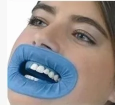 

Indivdually Wrapped Latex Free Rubber Dam for Teeth Whitening and Dental Orthodontic Lips and Cheeks to be Retracted Completely