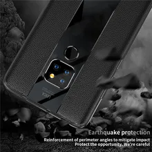 Чехол для Porsche Design Huawei Mate 20 искусственная кожа мягкий чехол с