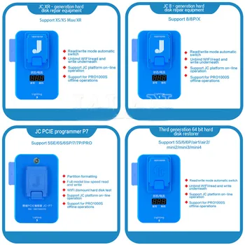 

JC NAND Generation Hard Disk Repair Equipment Flash Memory IC Programmer Pro1000S For IPad IPhone Chip Read Write Adapter