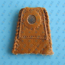 Hemline Leather Thimble with Metal Insert Quilters Thimble Multi Use Thimble New