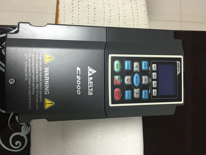

VFD022C43A DELTA VFD-C2000 VFD Inverter Frequency converter 2.2kw 3HP 3-Phase AC380-480V FOC Vector Control