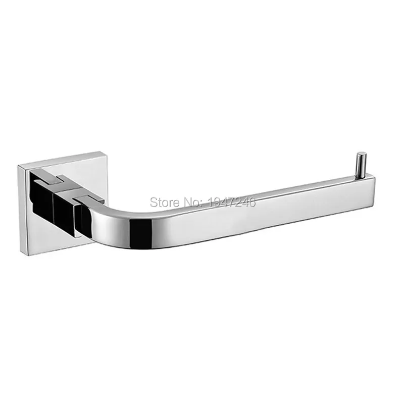 

Copper Toilet Tissue Paper Roll Holder Wall Mounted Polished Chrome
